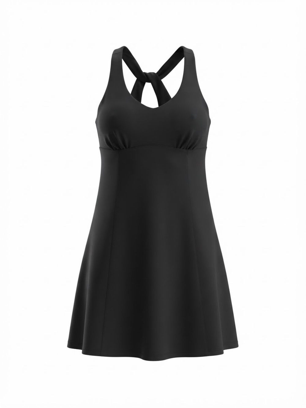 Patagonia Black Active Dress with Twist Back Straps Size S
